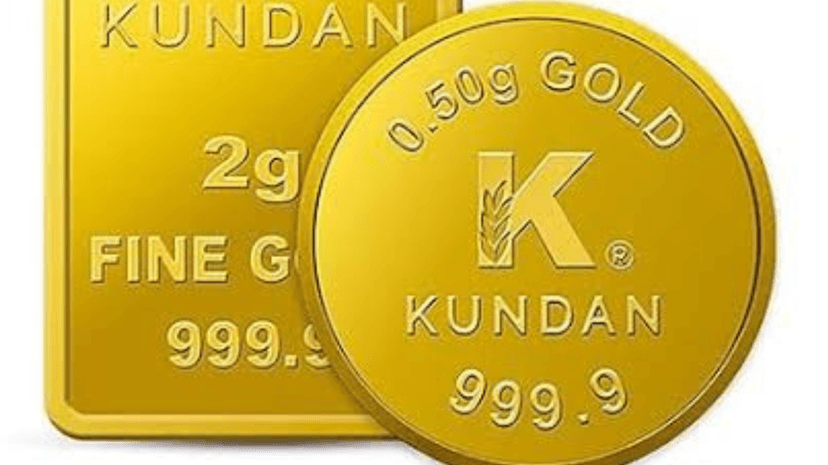 Kundan 2g and 0.50g Fine Gold Coin 999.9 - Jaipur Jewellers